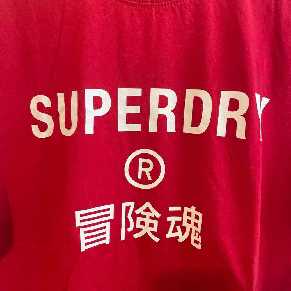 Superdry Men's Red T-shirt